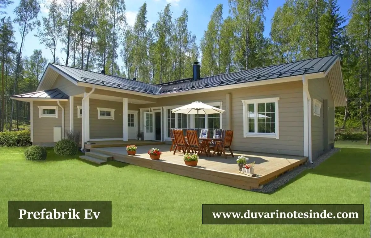 Prefabrik Ev - Duvarın Ötesinde - www.duvarinotesinde.com