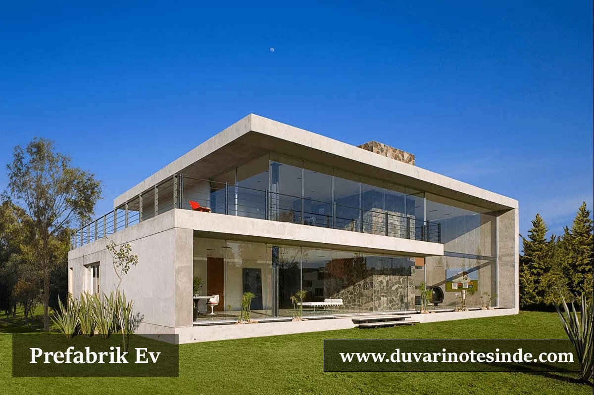 Prefabrik Ev - Duvarın Ötesinde - www.duvarinotesinde.com